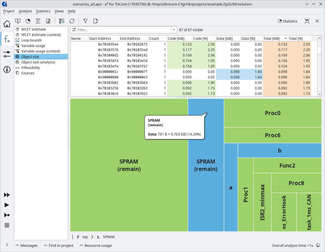 TimingProfiler screenshot