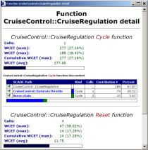 Sample SCADE report