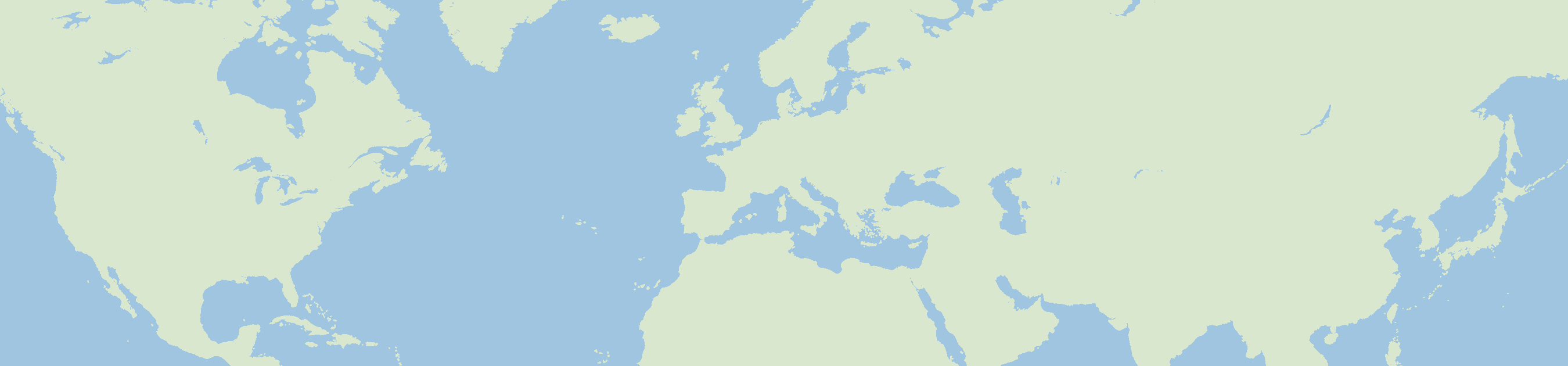 Map of recent events