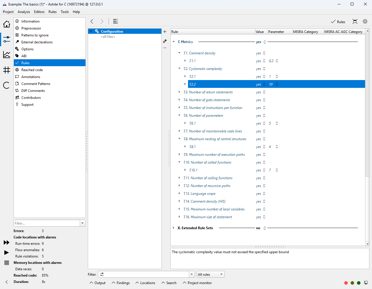 RuleChecker screenshot